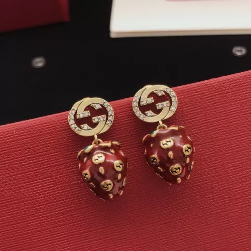 Replica Gucci Earrings For Women #1337721 $29.00 USD for Wholesale