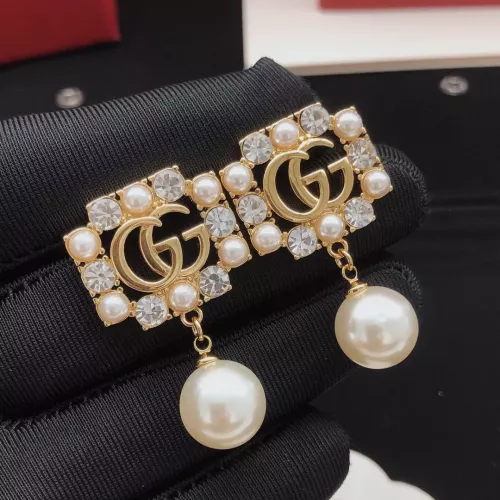 Gucci Earrings For Women #1337729 $32.00 USD, Wholesale Replica Gucci Earrings