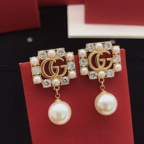 Replica Gucci Earrings For Women #1337729 $32.00 USD for Wholesale