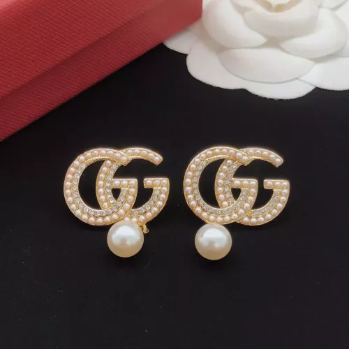 Replica Gucci Earrings For Women #1337733 $29.00 USD for Wholesale