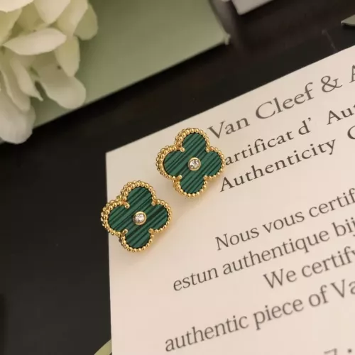 Van Cleef &amp; Arpels Earrings For Women #1337743 $27.00 USD, Wholesale Replica Van Cleef &amp; Arpels Earrings