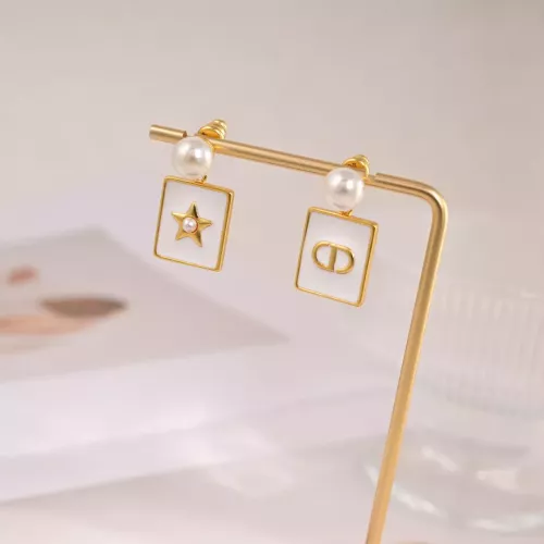 Christian Dior Earrings For Women #1337745 $27.00 USD, Wholesale Replica Christian Dior Earrings