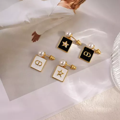 Replica Christian Dior Earrings For Women #1337745 $27.00 USD for Wholesale