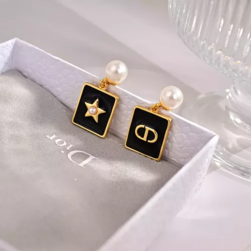 Replica Christian Dior Earrings For Women #1337746 $27.00 USD for Wholesale