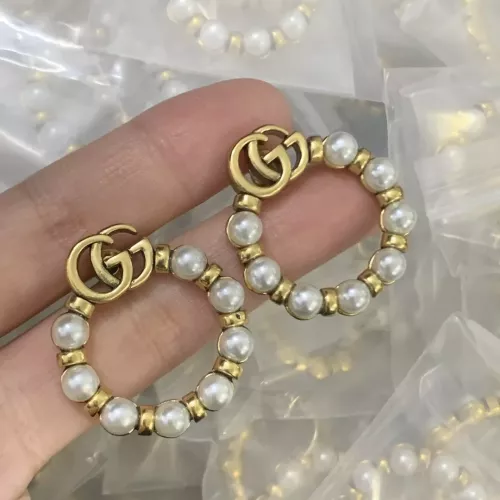 Gucci Earrings For Women #1337777 $25.00 USD, Wholesale Replica Gucci Earrings