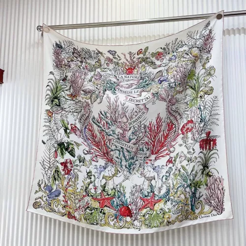 Christian Dior Silk Squares #1337915 $64.00 USD, Wholesale Replica Christian Dior Scarf