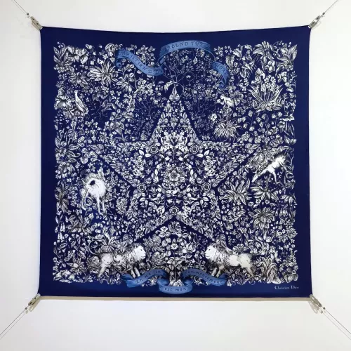 Christian Dior Silk Squares #1337920 $64.00 USD, Wholesale Replica Christian Dior Scarf