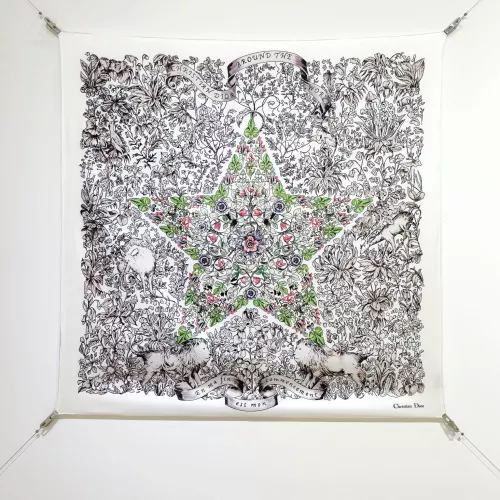 Christian Dior Silk Squares #1337922 $64.00 USD, Wholesale Replica Christian Dior Scarf
