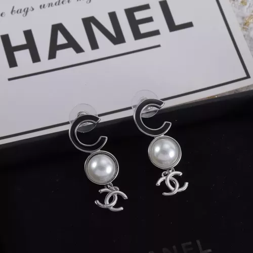 Replica Chanel Earrings For Women #1338002 $25.00 USD for Wholesale