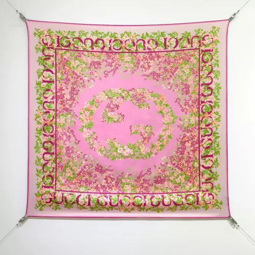 Gucci Silk Squares #1338008 $64.00 USD, Wholesale Replica Gucci Scarf
