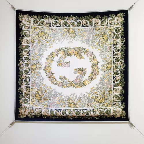 Gucci Silk Squares #1338010 $64.00 USD, Wholesale Replica Gucci Scarf