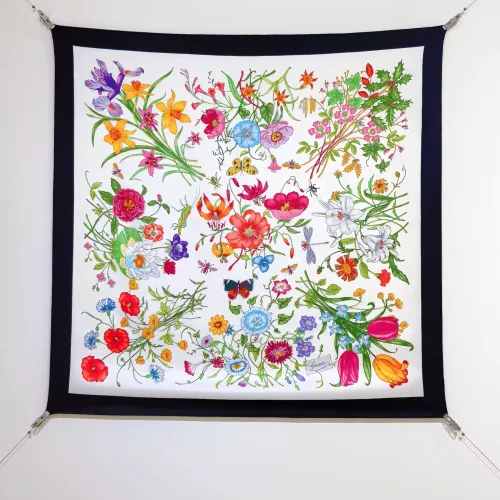 Gucci Silk Squares #1338025 $64.00 USD, Wholesale Replica Gucci Scarf