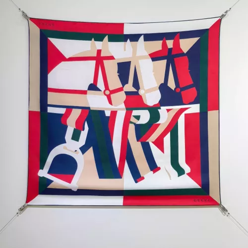 Gucci Silk Squares #1338028 $64.00 USD, Wholesale Replica Gucci Scarf