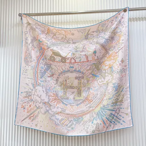 Hermes Silk Square #1338140 $64.00 USD, Wholesale Replica Hermes Scarf