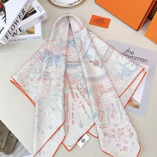 Replica Hermes Silk Square #1338142 $64.00 USD for Wholesale