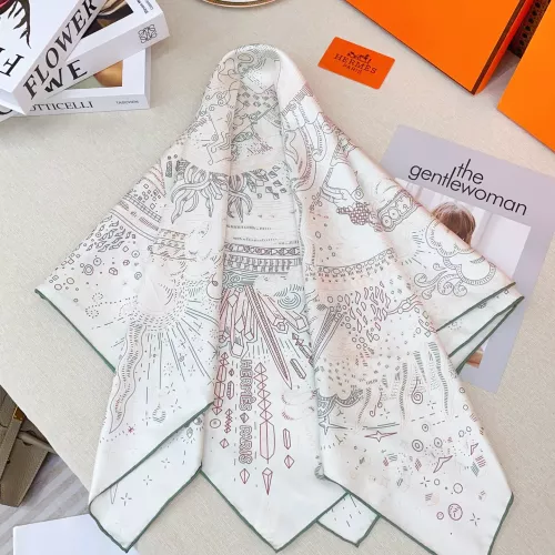 Replica Hermes Silk Square #1338150 $64.00 USD for Wholesale