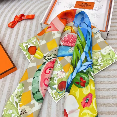 Replica Hermes Silk Square #1338158 $64.00 USD for Wholesale