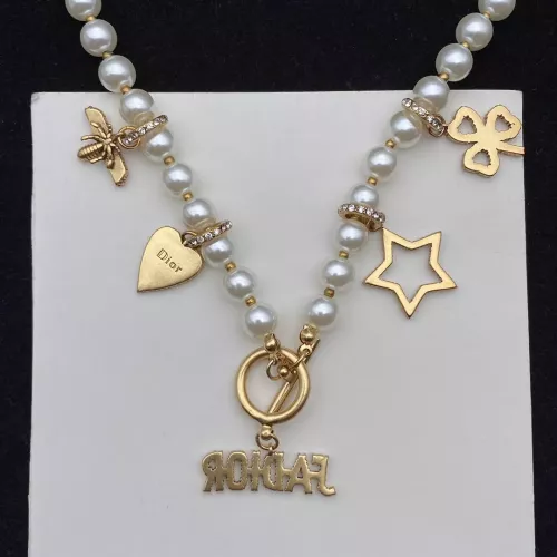 Replica Christian Dior Necklaces For Women #1338202 $34.00 USD for Wholesale