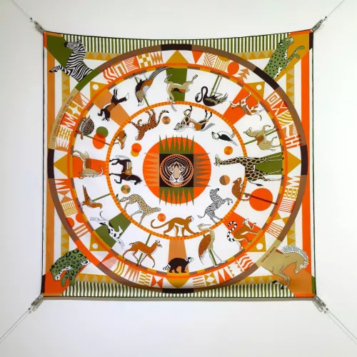 Hermes Silk Square #1338214 $64.00 USD, Wholesale Replica Hermes Scarf