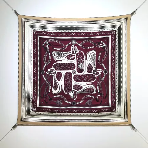 Hermes Silk Square #1338218 $64.00 USD, Wholesale Replica Hermes Scarf