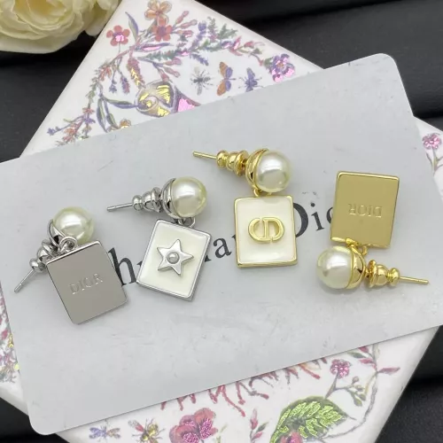 Replica Christian Dior Earrings For Women #1338232 $23.00 USD for Wholesale