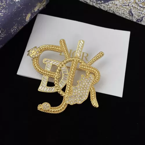 Christian Dior Brooches For Women #1338236 $25.00 USD, Wholesale Replica Christian Dior Brooches