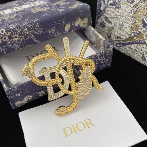 Replica Christian Dior Brooches For Women #1338236 $25.00 USD for Wholesale