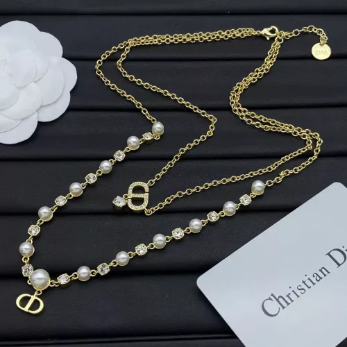 Replica Christian Dior Necklaces For Women #1338284 $32.00 USD for Wholesale