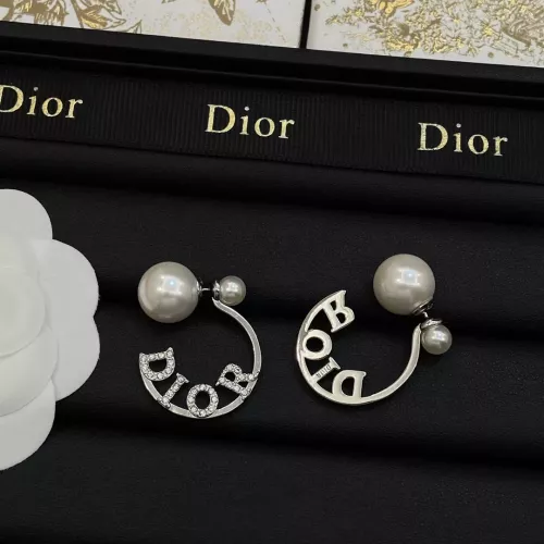 Replica Christian Dior Earrings For Women #1338291 $25.00 USD for Wholesale
