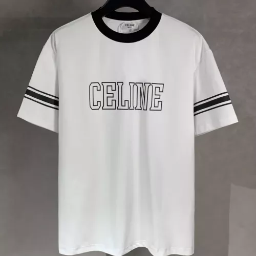 Celine T-Shirts Short Sleeved For Unisex #1338330 $42.00 USD, Wholesale Replica Celine T-Shirts
