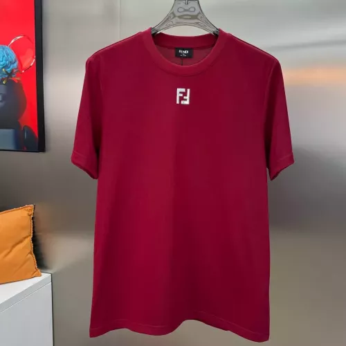 Fendi T-Shirts Short Sleeved For Men #1338359 $85.00 USD, Wholesale Replica Fendi T-Shirts