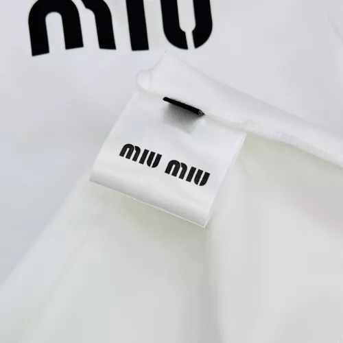 Replica MIU MIU T-Shirts Short Sleeved For Men #1338366 $92.00 USD for Wholesale
