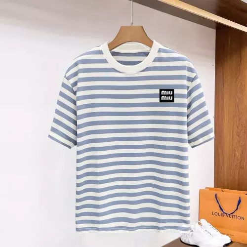 MIU MIU T-Shirts Short Sleeved For Men #1338374 $96.00 USD, Wholesale Replica MIU MIU T-Shirts