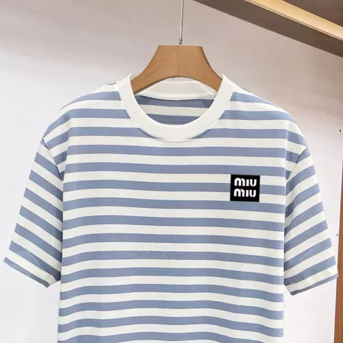 Replica MIU MIU T-Shirts Short Sleeved For Men #1338374 $96.00 USD for Wholesale