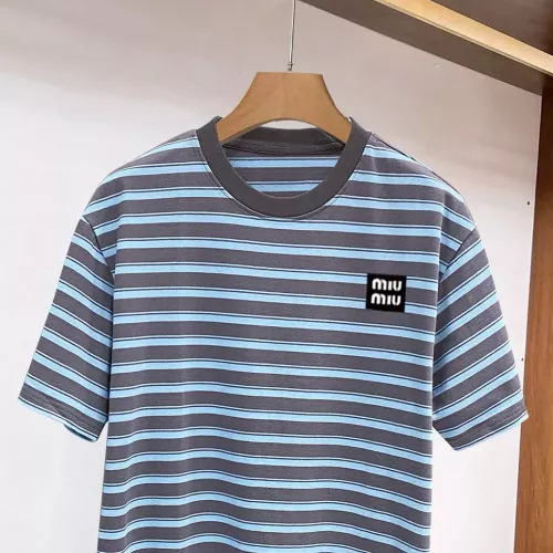 Replica MIU MIU T-Shirts Short Sleeved For Men #1338375 $96.00 USD for Wholesale