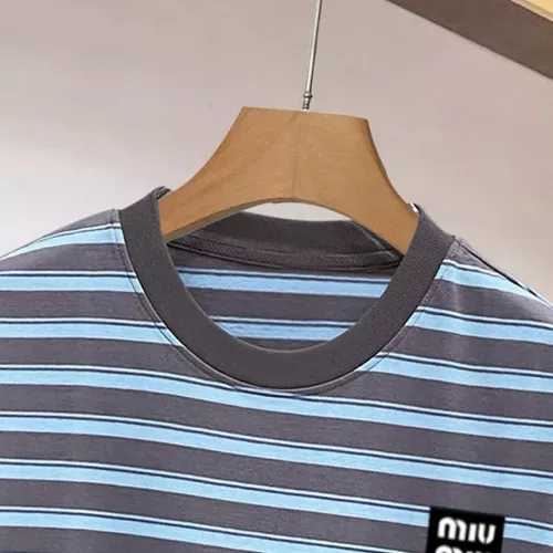 Replica MIU MIU T-Shirts Short Sleeved For Men #1338375 $96.00 USD for Wholesale