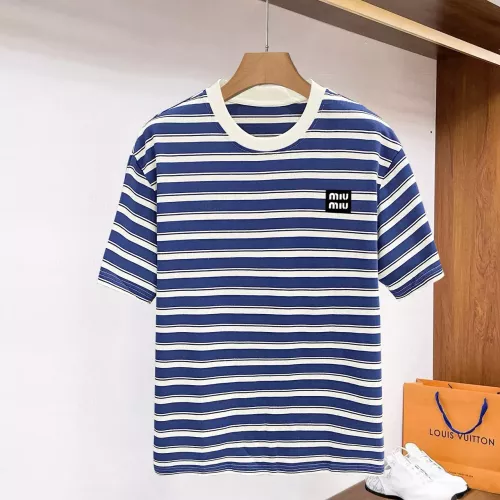 MIU MIU T-Shirts Short Sleeved For Men #1338376 $96.00 USD, Wholesale Replica MIU MIU T-Shirts