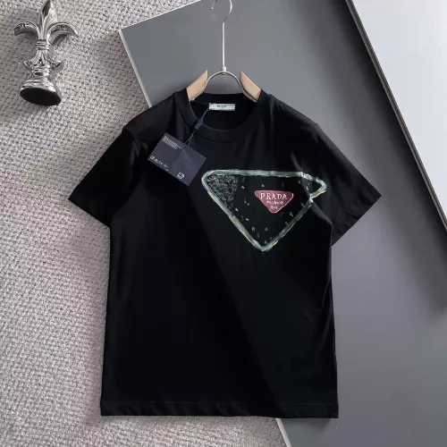 Prada T-Shirts Short Sleeved For Men #1338386 $85.00 USD, Wholesale Replica Prada T-Shirts