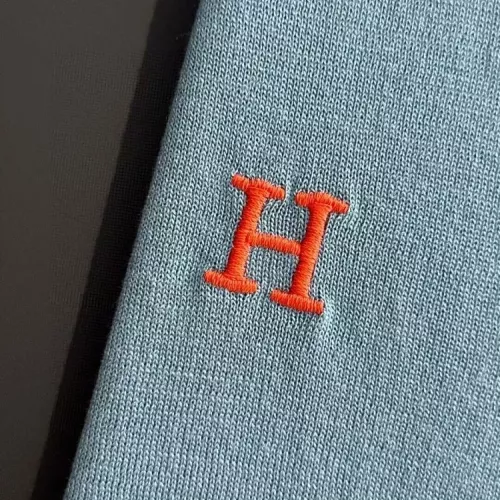 Replica Hermes T-Shirts Short Sleeved For Men #1338398 $68.00 USD for Wholesale