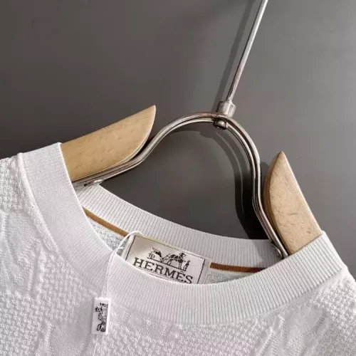 Replica Hermes T-Shirts Short Sleeved For Men #1338402 $68.00 USD for Wholesale
