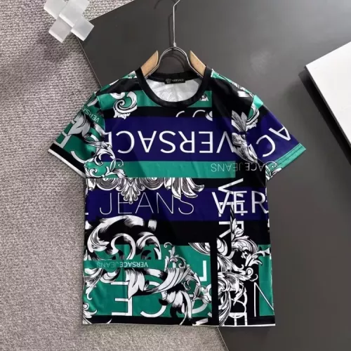 Versace T-Shirts Short Sleeved For Men #1338414 $38.00 USD, Wholesale Replica Versace T-Shirts