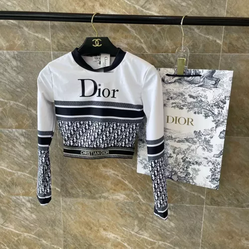 Replica Christian Dior Tracksuits Long Sleeved For Women #1338524 $45.00 USD for Wholesale