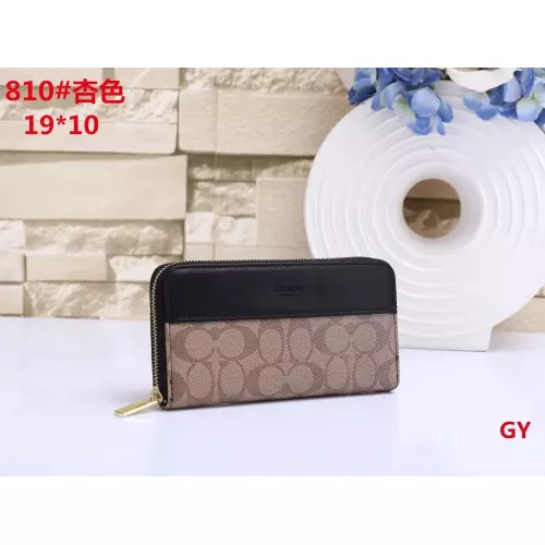 Coach Wallets #1338592 $19.00 USD, Wholesale Replica Coach Wallets
