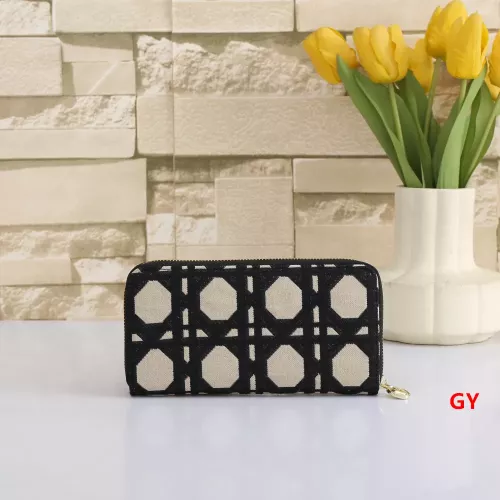 Replica Christian Dior Wallets #1338594 $19.00 USD for Wholesale