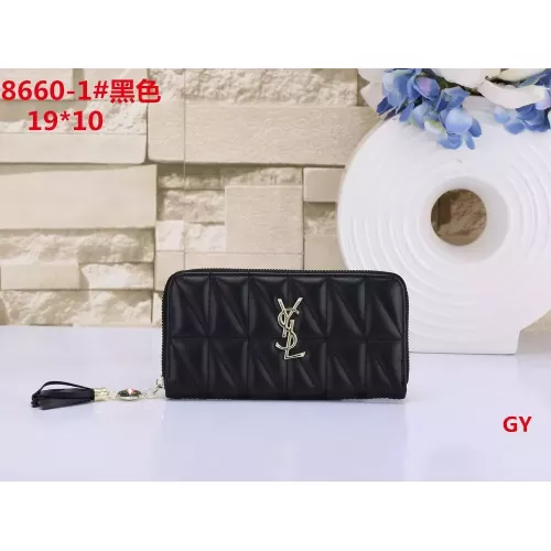 Yves Saint Laurent YSL Wallets #1338597 $19.00 USD, Wholesale Replica Yves Saint Laurent YSL Wallets