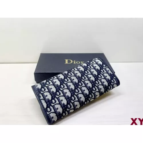 Replica Christian Dior Wallets For Women #1338609 $19.00 USD for Wholesale