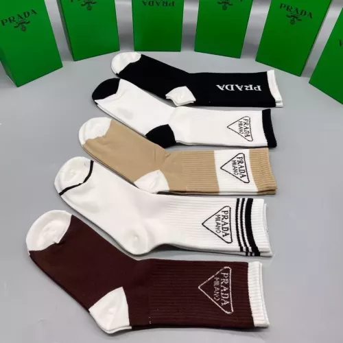 Replica Prada Socks #1338613 $29.00 USD for Wholesale