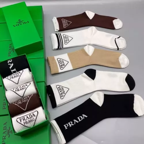 Replica Prada Socks #1338613 $29.00 USD for Wholesale