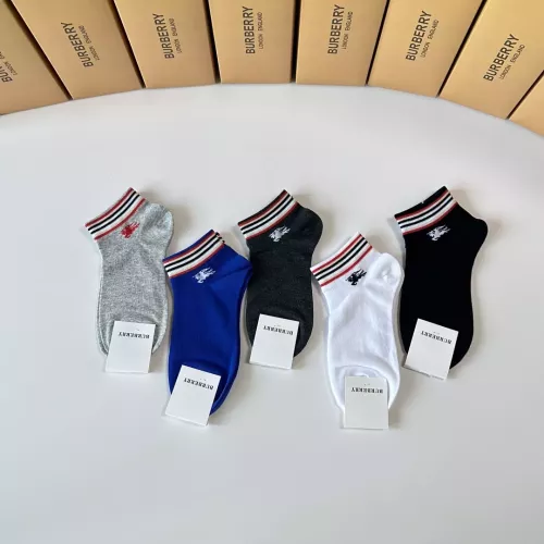 Replica Burberry Socks #1338620 $27.00 USD for Wholesale