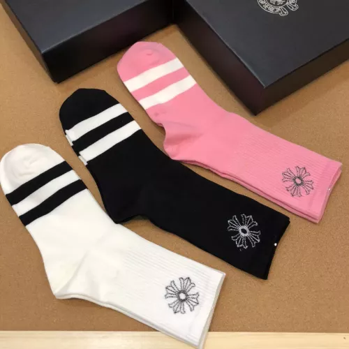 Replica Chrome Hearts Socks #1338622 $29.00 USD for Wholesale